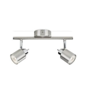 Meranti Apliqué Cielo Philips Spot Nickel Gu10x2