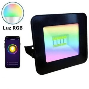 Foco Proyector Smart 20W colores RGB Wifi
