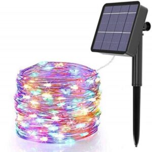 Luz Solar RGB con encendido solar automático