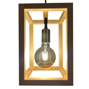 Simpa Lampara Colgante madera minismalista