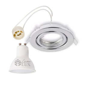 Foco embutido Dirigible GU10 Acero