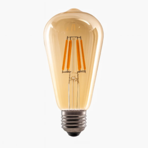 Ampolleta vintage Edison 4w ST64