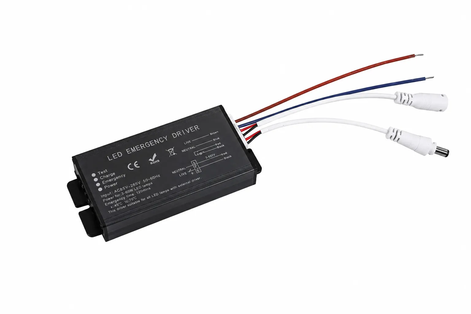 Kit de emergencia slim para panel led 3w-60w