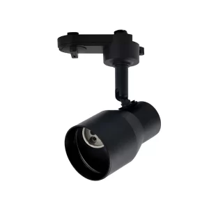 Foco Riel Porta GU10 negro