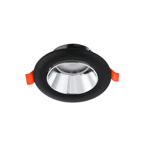 Spot porta gu10 negro plata ABS