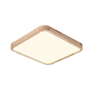 Ynyra Lampara de Cielo de Madera 24W