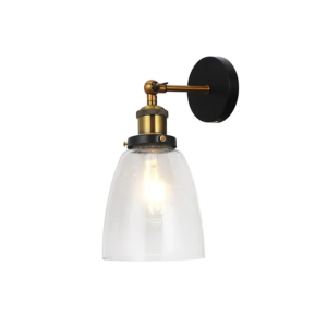 Aplique Delyra Porta E27 Bronce