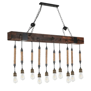 Lámpara Colgante Cáñamo Rustica 10 Ephyne