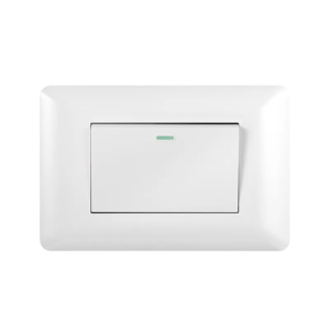 Interruptor Simple 9/12 10AH Nova Blanco (Modulo Blanco)
